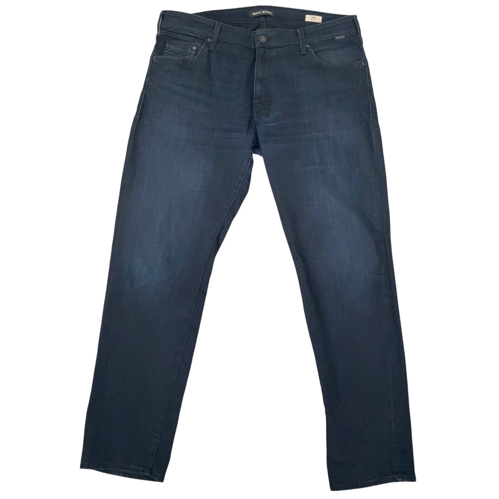 Mavi Jake Jeans Mens 39x32 Indigo Slim Modern Streetwear Classic Stretch Denim